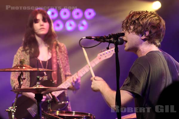 BLOOD RED SHOES - 2014-03-19 - PARIS - Gaite Lyrique - Laura-Mary Carter - Steven Ansell